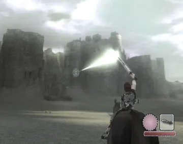 Shadow of the Colossus screen shot game playing